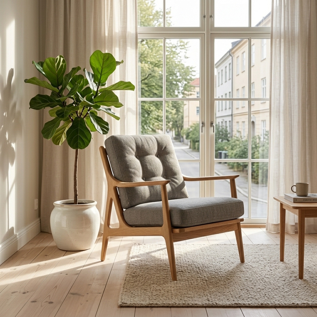 AI Generated Chair in Scene